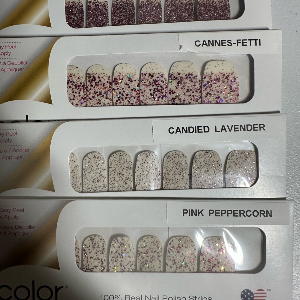 Color Street Nail Polish Strips Set